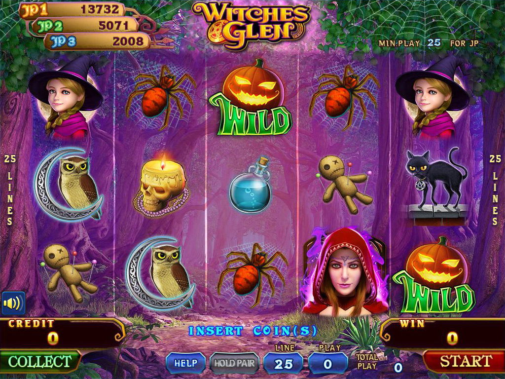 Witches Glen    25 Line Game by IGS