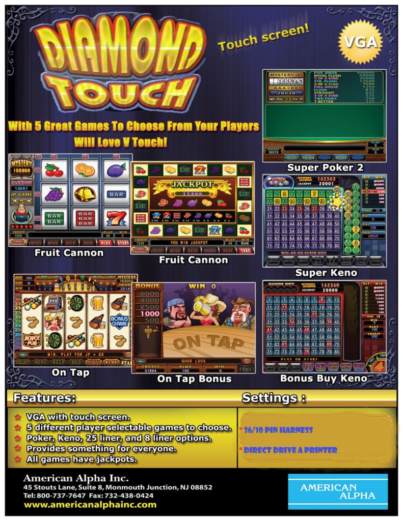 Diamond Touchcomputer Diamond Touch - American Alpha